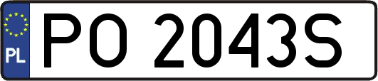 PO2043S