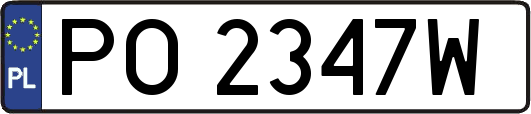 PO2347W