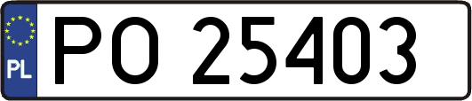 PO25403