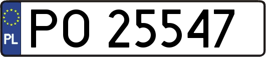 PO25547