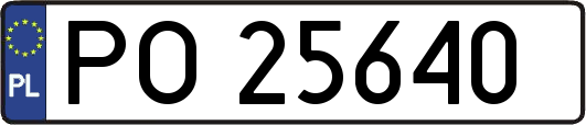 PO25640