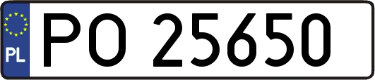 PO25650