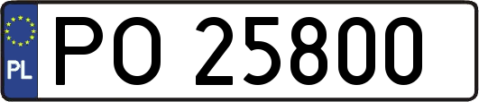 PO25800