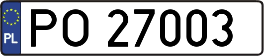 PO27003