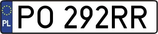 PO292RR
