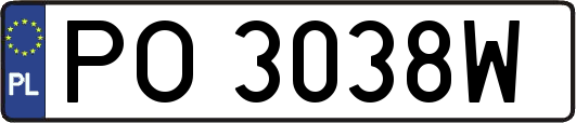 PO3038W