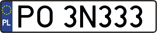 PO3N333