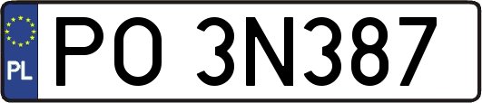 PO3N387