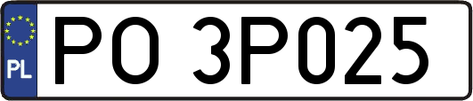 PO3P025