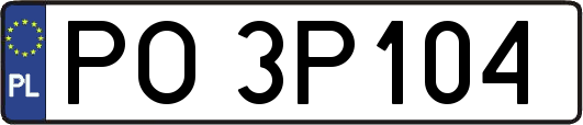 PO3P104