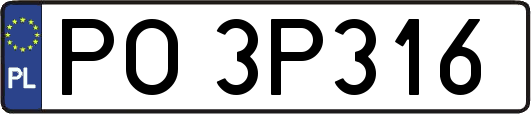 PO3P316