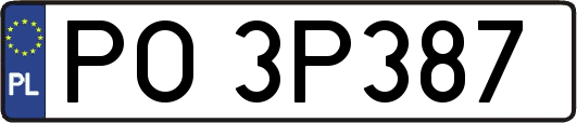 PO3P387
