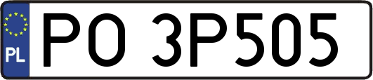 PO3P505
