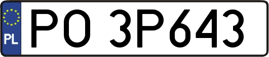 PO3P643