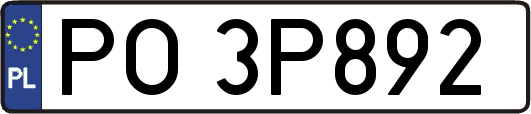 PO3P892