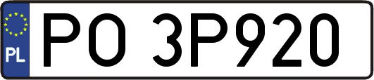 PO3P920