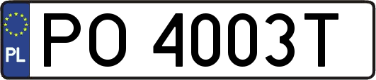 PO4003T