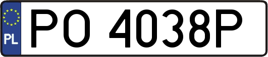 PO4038P