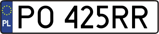 PO425RR