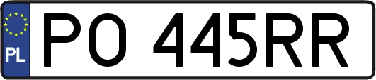 PO445RR