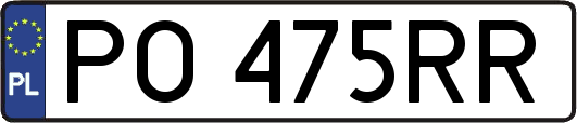 PO475RR