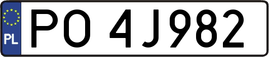 PO4J982