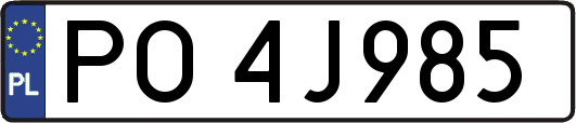 PO4J985