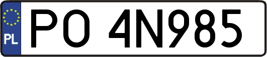 PO4N985
