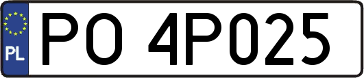 PO4P025
