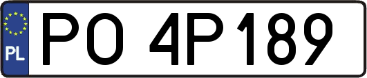 PO4P189