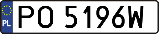 PO5196W