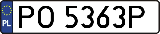 PO5363P