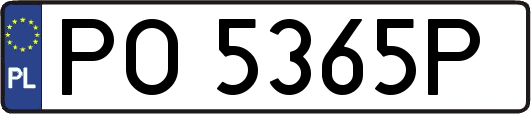 PO5365P