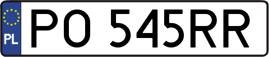PO545RR
