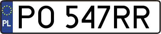 PO547RR