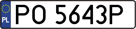 PO5643P