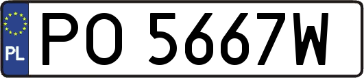 PO5667W