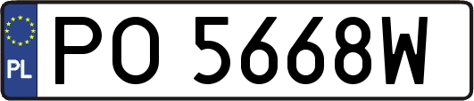 PO5668W