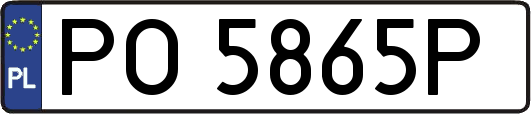 PO5865P