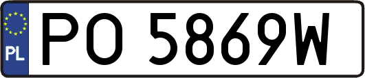 PO5869W