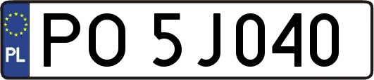 PO5J040