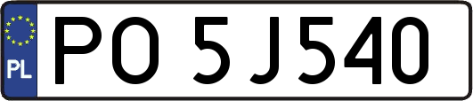 PO5J540