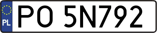 PO5N792
