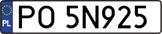 PO5N925