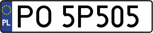 PO5P505