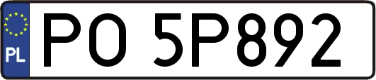 PO5P892