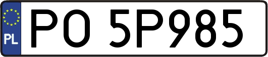 PO5P985