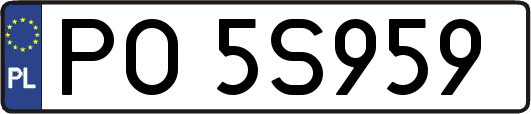 PO5S959