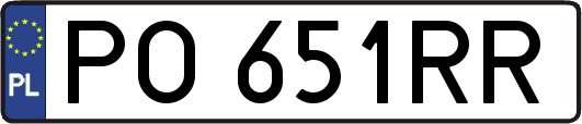 PO651RR