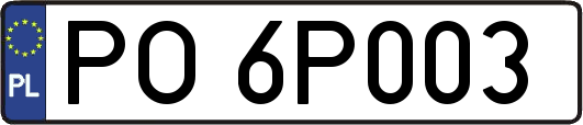 PO6P003